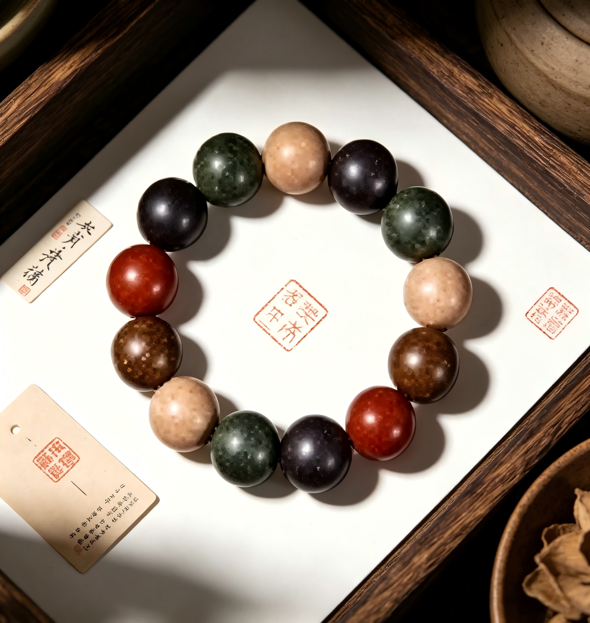 Dunhuang Herbal Fragrance Bead Bracelet Series