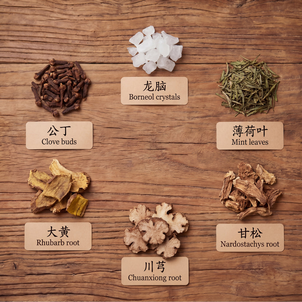 Dunhuang · Red Musk Scented Beads