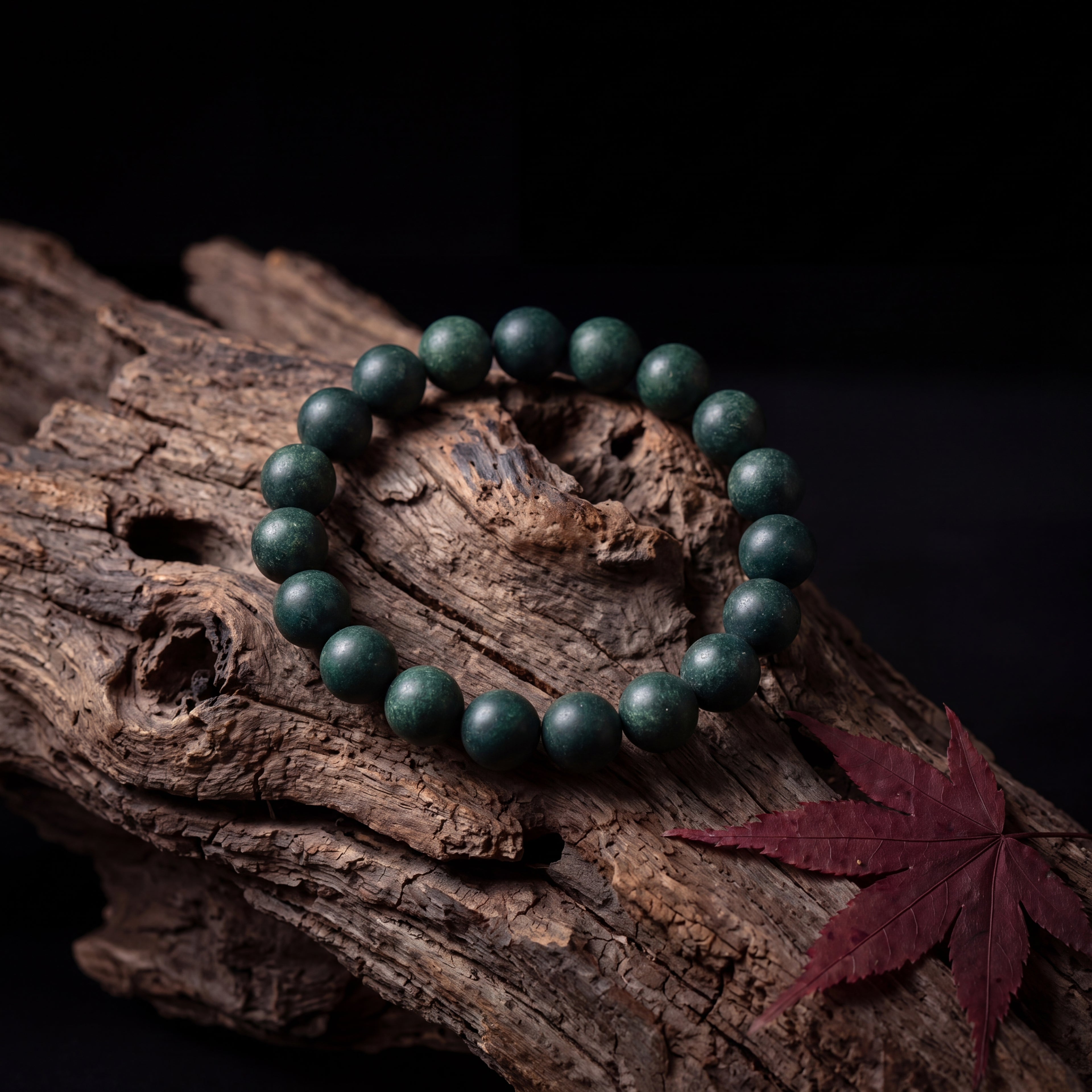 Dunhuang · Misty Pine Incense Beads