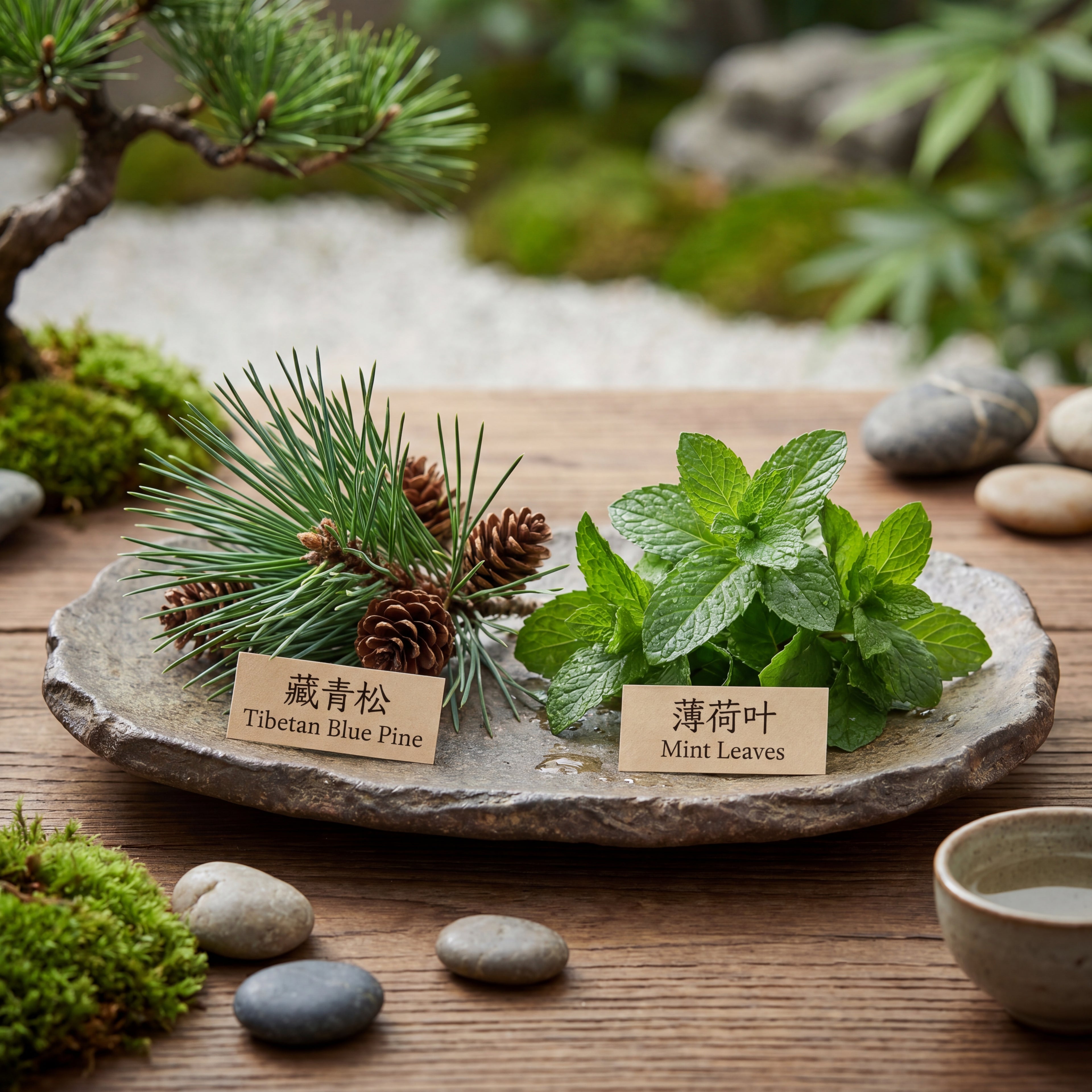 Dunhuang · Misty Pine Incense Beads
