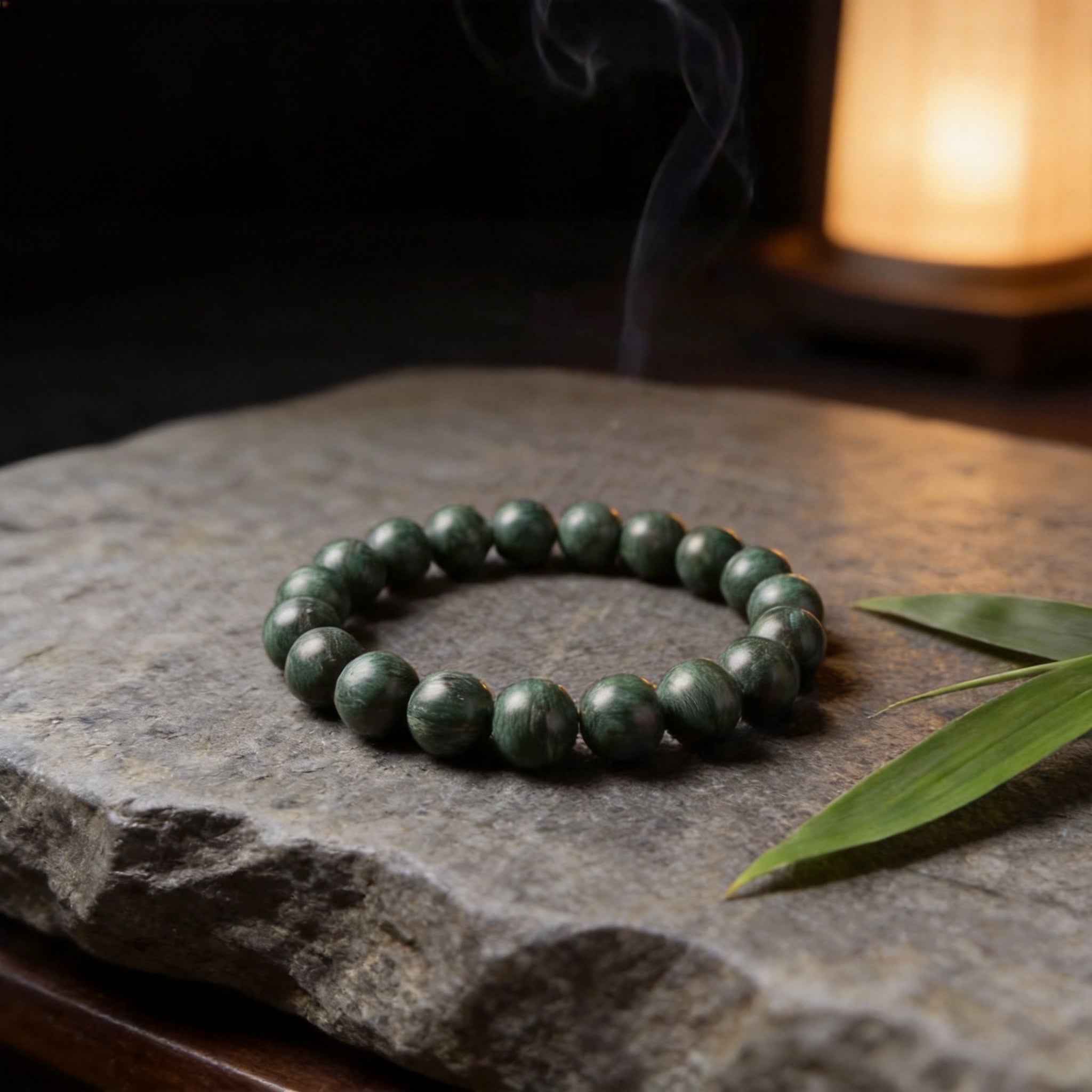 Dunhuang · Misty Pine Incense Beads