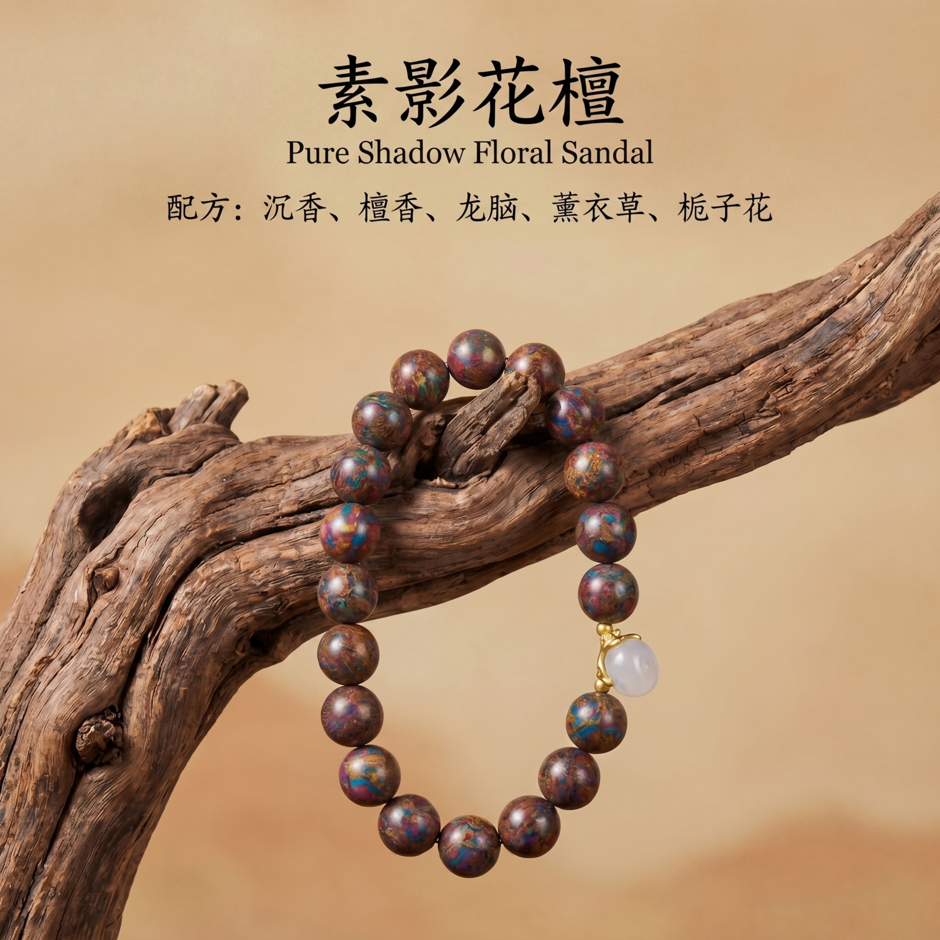Dunhuang · Pure Shadow Floral Sandal